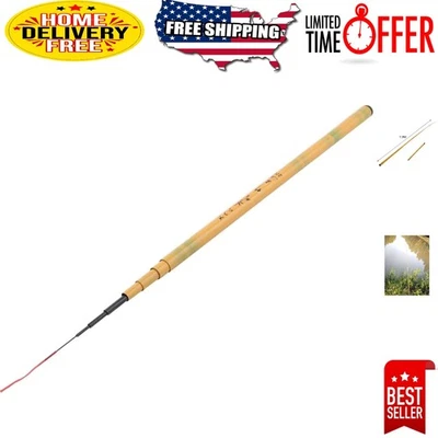 1.9M Retractable Fishing Rod | Lightweight Cork Grip for Travel Fishing - Image 1 of 4