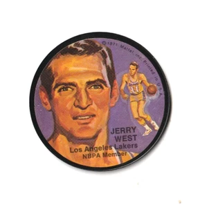 !971 Basketball Mattel Disc Jerry West HOF Nm/Mt - Bild 1 von 2