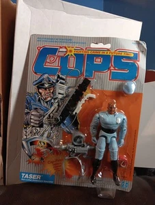 C.O.P.S. Taser Cops N Crooks 5.75" Action Figure 1988 Hasbro Rare NEW SEALED - Picture 1 of 12