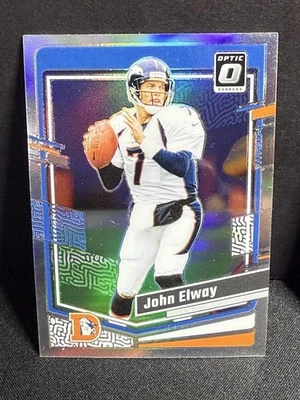 Donruss Optic Football #55 2023 John Elway Holo Prizm Denver Broncos Foto 1 de 2