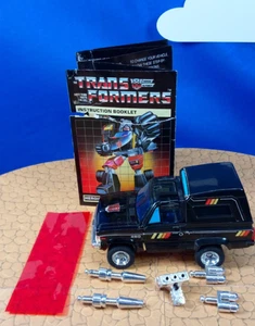 Pre-Rub Vintage G1 Transformers 1984  TRAILBREAKER  Near Complete  damaged inst - Picture 1 of 7