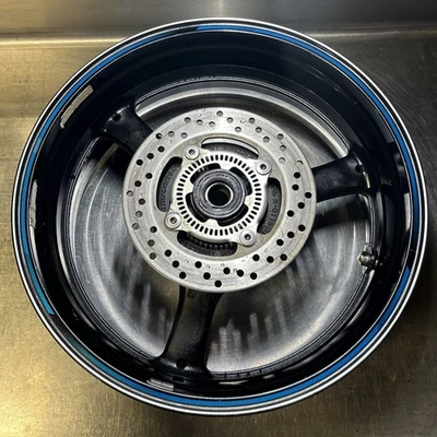 Kawasaki ZX10R 2016-2022 2019 rueda trasera y rotor OEM recto #1735 Foto 1 de 4