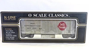 K-Line O Gauge 3-Rail K762-8011 Swift's Premium Wood Reefer New Old Stock - Picture 1 of 4