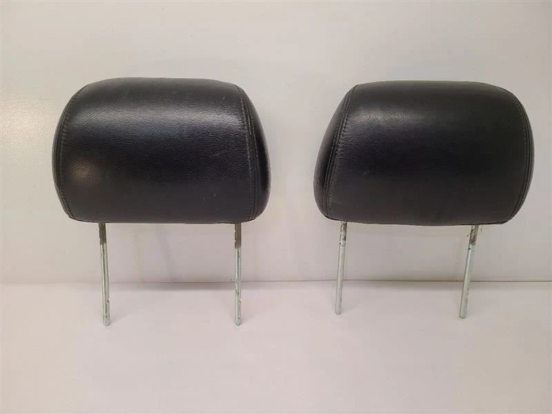 2009 2010 HUMMER H3T RH RIGHT LH LEFT FRONT HEADREST BLACK LEATHER 25832970    Foto 1 de 4