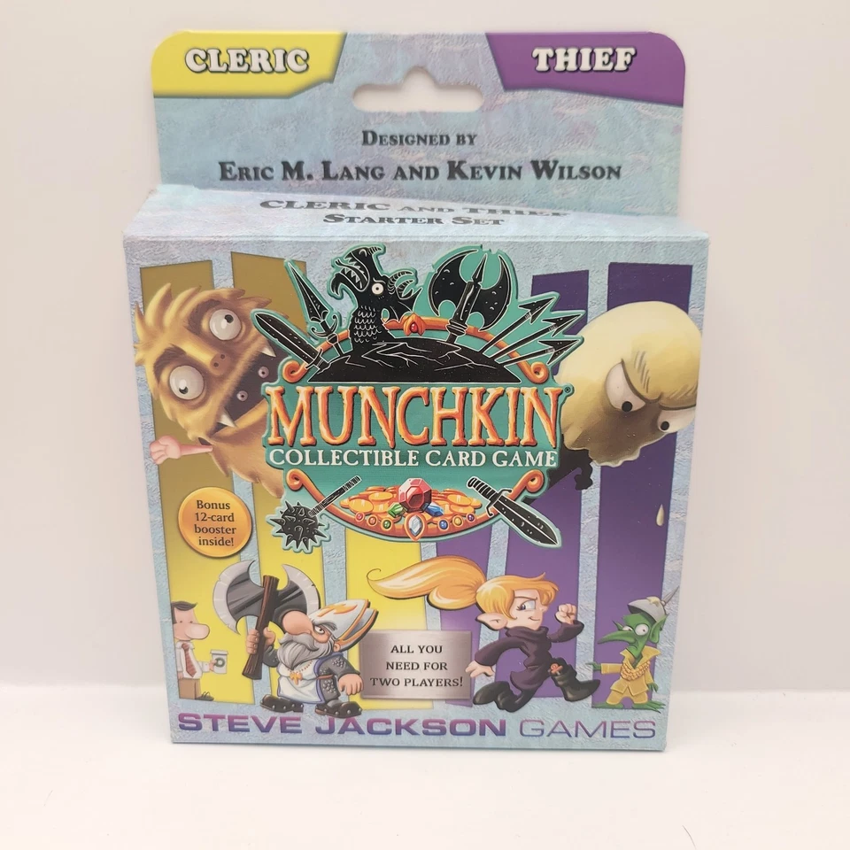 Steve Jackson Games Munchin Collectible Card Game Cleric Thief - Image 1 of 4