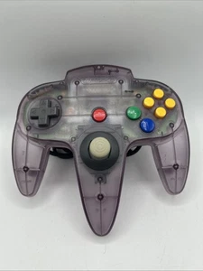 Controller Ufficiale Nintendo 64 N64 Autentico NUS-005 Atomic Viola Nuovo GC Stick - Foto 1 di 4