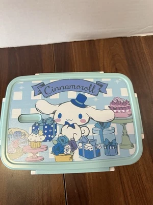 Sanrio Cinnamoroll Lunch Bento Box from Japan Rare Open Bx Unused Metal Interior - Image 1 of 4