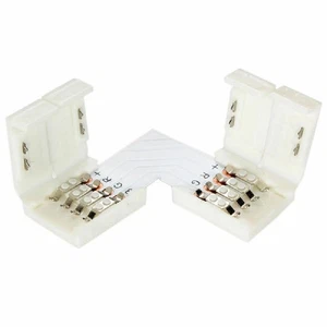 5PCS 4Pin L T Cross Shape PCB Corner Connector For RGB 3528 5050 Led Strip Light - Picture 1 of 10