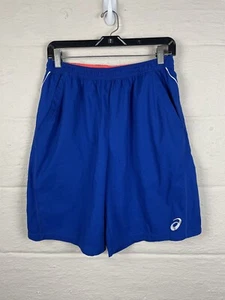 Asics Training Shorts Mens Size Medium Blue - Picture 1 of 6