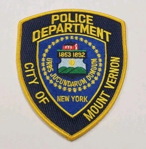 Parche para el hombro de la policía de Nueva York de Mount Vernon - Imagen 1 de 1