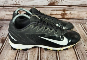 Scarpe con tacchetti da baseball NIKE Lunarlon Vapor da uomo 7,5 nero bianco 852888-010 - Foto 1 di 9