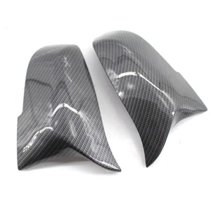 LH&RH M3 Style Mirror Covers Carbon Fiber Fit for BMW F30 F32 13-17 2/4 Door - Picture 1 of 7