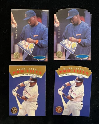 Tony Gwynn 1995 Sp  championship 90 die cut, profiles 85 die cut - Image 1 of 2