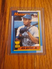 1990 Topps Baseball #336 Ken Griffey Jr. Rookie Card