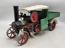 Vintage Mamod Steam Engine Tractor Wagon Pressed Steel Toy SW1 Green *READ*
