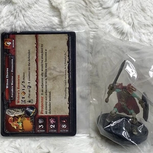 World of Warcraft Miniatures Wilton Thorne with Cards NEW WOW Core Set Warrior - Picture 1 of 1