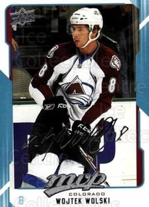 2008-09 Upper Deck MVP #75 Wojtek Wolski - Picture 1 of 1