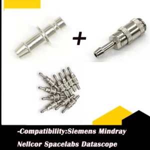 NIBP Cuff Connectors Blood Pressure Hose Connectors #Quick Male Bayonet Socket - Picture 1 of 53