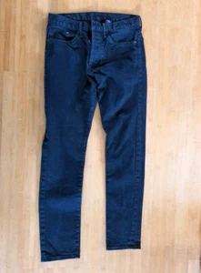 Herren Jeanshose H&M schwarz Gr. 30 Slim Straight - Bild 1 von 1
