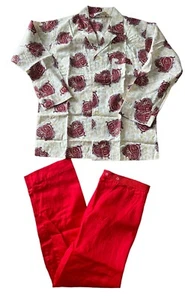Diplomat Mens Pajamas 100% Cotton Size B 1950-60s USA NOS - Picture 1 of 9