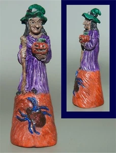 BLAS SERVIN THIMBLE- HALLOWEEN WITCH #1 PARAGUAY S31 1 3/4" - Picture 1 of 1