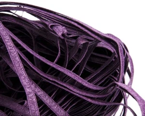 BULK BUY Purple Braid Trim Woven Ribbon 8mm Millinery Crafts 100% Aussie Seller - Picture 1 of 2