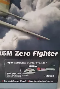 Hobby Master 1:48 HA8803 Japan A6M Zero Fighter Type 21 NIB - Picture 1 of 6