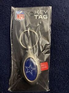 Dallas Cowboys Official NFL Licensed Light-Up Key Tag 🏈 Flashlight-Key Ring