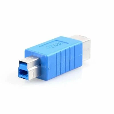 USB 3.0 B to Usb 3.0 B Data Adapter Connector For Printer Scanner Male to Female - Image 1 of 4