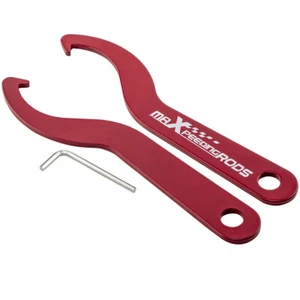 2x COILOVER ADJUSTMENT WRENCH SUSPENSION SPANNER TOOL BLUE - Picture 1 of 12