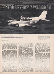Beechcraft B55 Baron Aircraft Report 3/14/2023p - Picture 1 of 1
