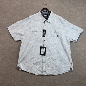 Lions Crest by English Laundry Shirt Size 4X Button Up Short Sleeve NWT - Picture 1 of 11