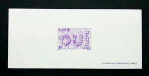*FREE SHIP France Celebration 2002 Yes (Imperf Proof) MNH *rare - Picture 1 of 5