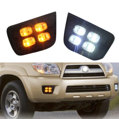 Kits de actualización de luces antiniebla LED DRL para Toyota 4Runner 2006-2009 2X Foto 1 de 4