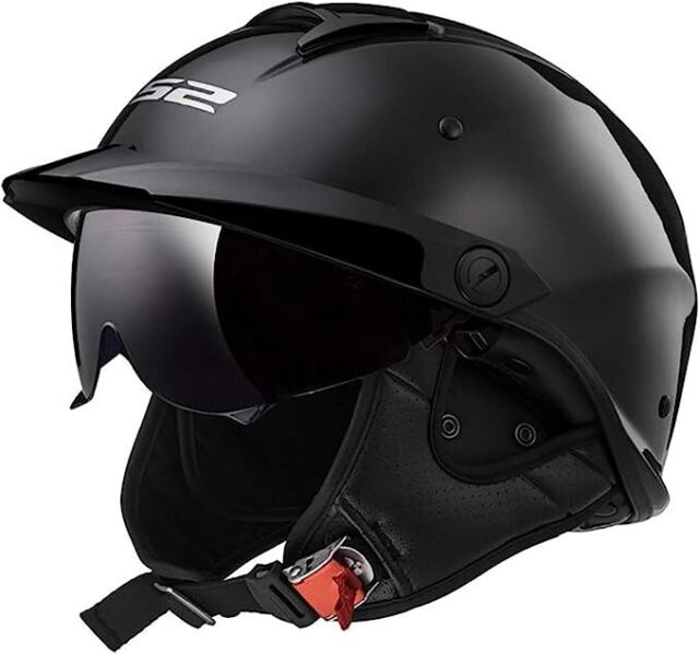 Visión lengua Qué Las mejores ofertas en LS2 Negro Moto & Powersports cascos y accesorios |  eBay