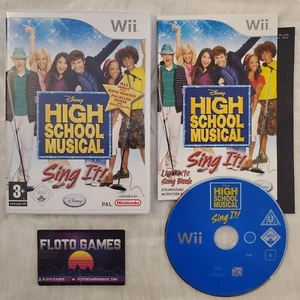 Jeu High School Musical Sing It pour Nintendo WII PAL UK Complet - Floto Games - Imagen 1 de 2