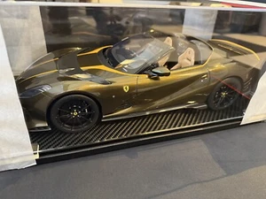 FERRARI 812 COMPETIZIONE A LTD 30 BBR 1/12 GREEN VOLTERRA - Photo 1/12