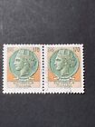 Italy 170 Lire Coin Of Syracuse Collectible Vintage Pair Stamp