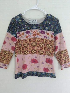 Joseph A Womens Sweater Silk Blend Pink 3/4 Sleeve Small - Picture 1 of 7