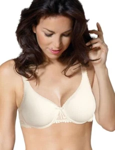 Playtex Absolu abgerundeter bequemer Bügel BH in Elfenbein UK 40B LN055 AA 08 - Bild 1 von 5