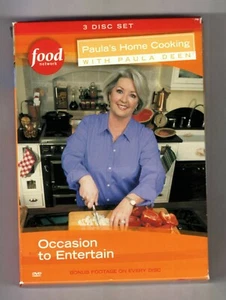 3-Disc DVD Set: "OCCASION TO ENTERTAIN" Home Cooking Paula Deen Food Network - Picture 1 of 9
