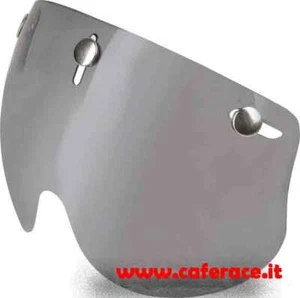 Visiera Bandit corta shorty visor smoke casco caferacer scrambler vintage - Imagen 1 de 3