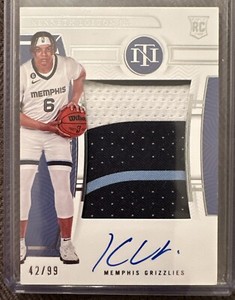 2022-23 National Treasures Kenneth Lofton Jr. RC TRUE RPA Rookie Patch Auto /99