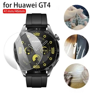 1Pc/2Pcs Anti-Scratch Tempered Glass Film for Huawei Watch GT4 41mm / 46mm - Picture 1 of 14