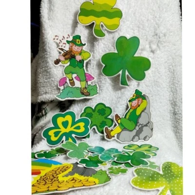 Trébol duende vintage del día de San Patricio decoraciones suministros de fiesta Foto 1 de 4