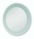 Bathroom Frosted Round Plain White Cosmetic Shaving Wall Hanging Drill Mirrors