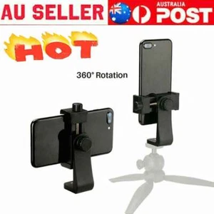Universal Smartphone Tripod Adapter Phone Stand Holder Mount For iPhone Samsung- - Picture 1 of 7