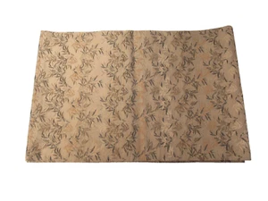 Japanese antique vintage brocade silk Fukuro Obi sash belt Kimono textile - Picture 1 of 3