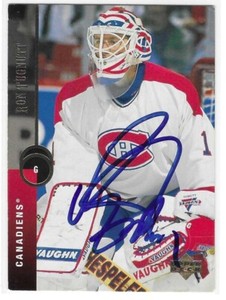 1994-95 Upper Deck Ron Tugnutt #321 Hand Signed Autographed Card 