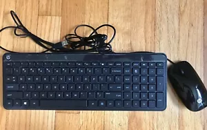 HP Slim PC Keyboard SK-2085 w/mouse | USB Wired | Never Used - Picture 1 of 2